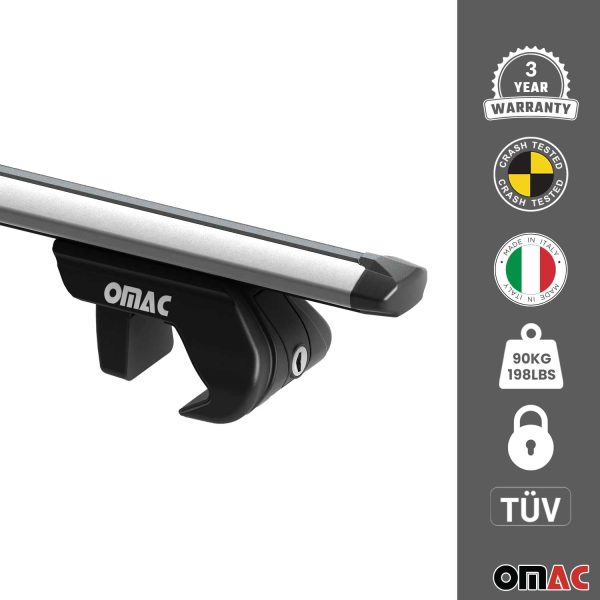 2002-2012 Kia Sedona Roof Rack Cross Bars Luggage Carrier 2 Pcs Supply - Image 3