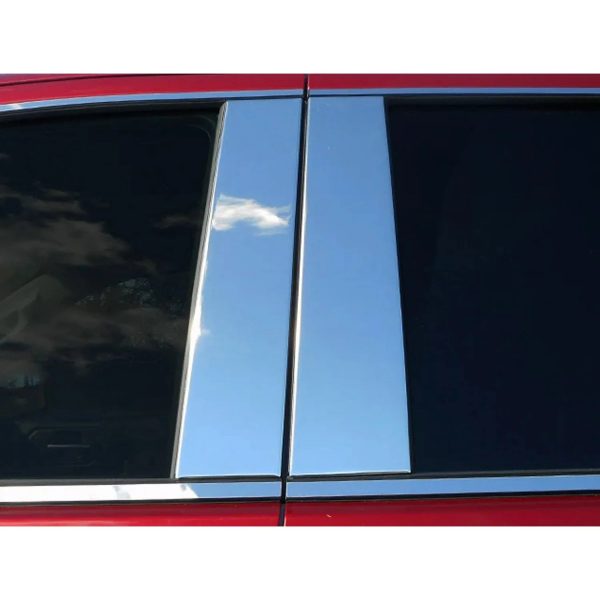 2019-2023 GMC Sierra Stainless Steel Pillar Trim 4 Pcs Fashion