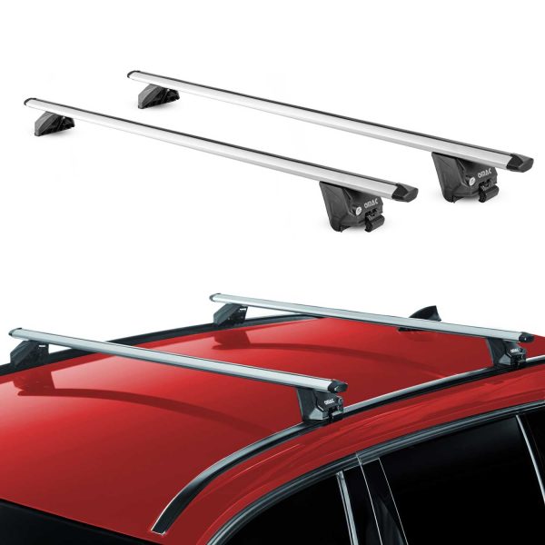 2020-2023 Kia Soul EV Roof Rack Cross Bars Silver Luggage Carrier 2 Pcs Online Sale