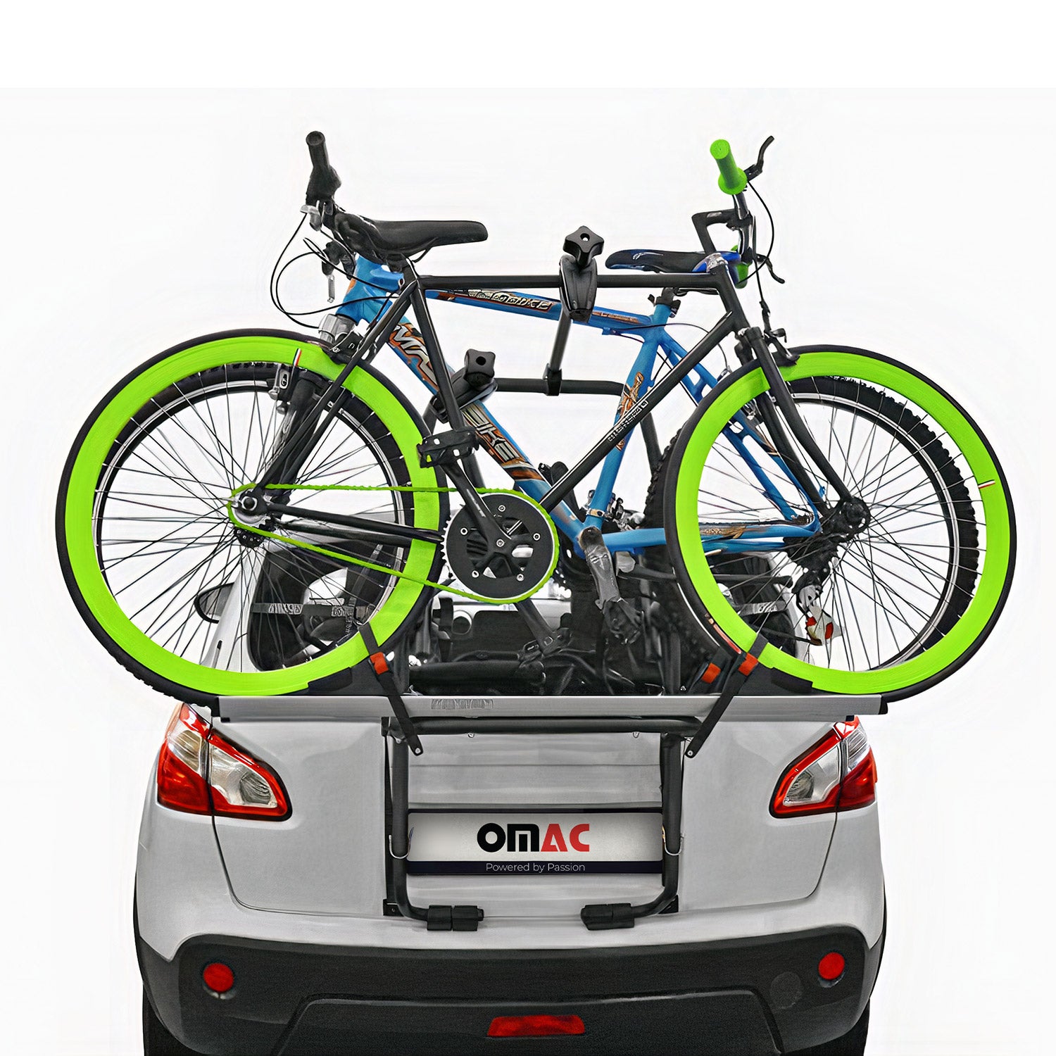 2001-2010 Chrysler PT Cruiser Alu 2 Bike Rack Carrier Trunk Bike Rack Black Gray on Sale