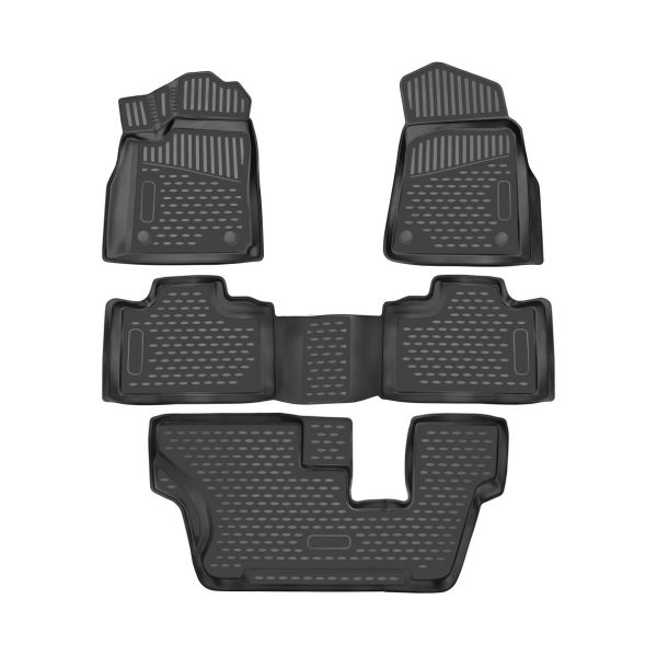 2018-2020 Dodge Durango Floor Mats Liners Full Set All Weather Black For Cheap