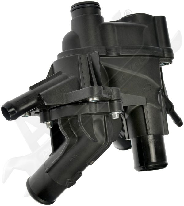 APDTY 159840 Engine Water Outlet Coolant Thermostat Housing Assembly For Sale - Image 5